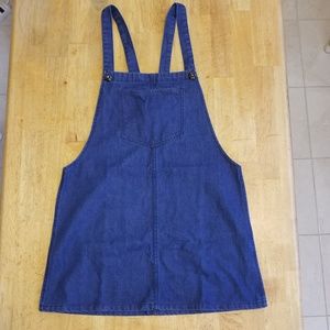 Denim Overall Dress